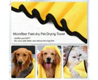 Pet Dog Cat Bath Towel Microfiber Cloth