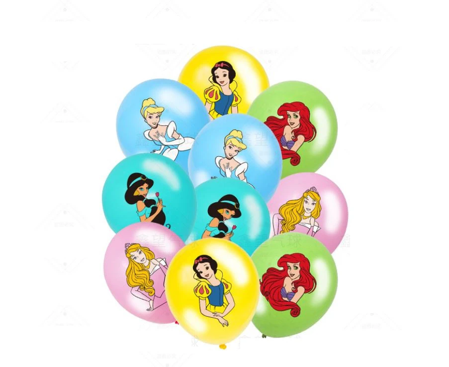 20PC Princess Balloons Birthday Party Decorations Supplies