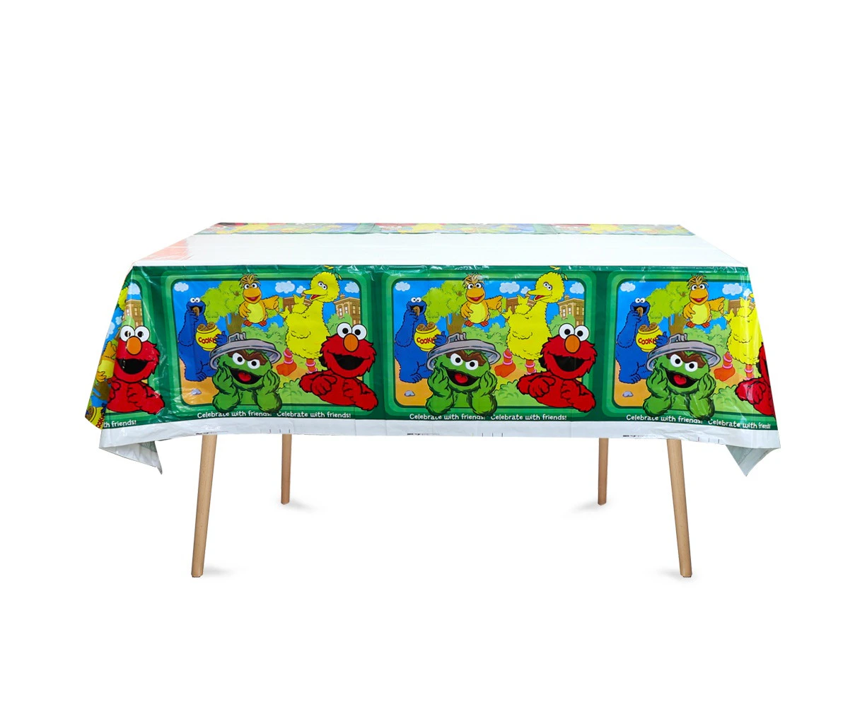 Sesame Street Tablecloth Birthday Decorations Party Supplies 108x180cm