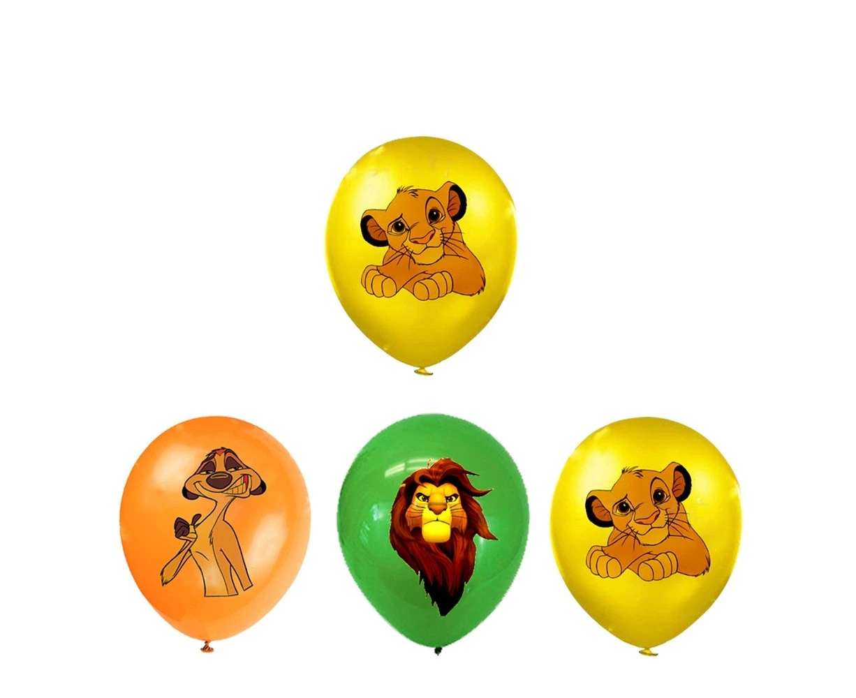 18PC Lion King Balloons Birthday Decorations Party Supplies