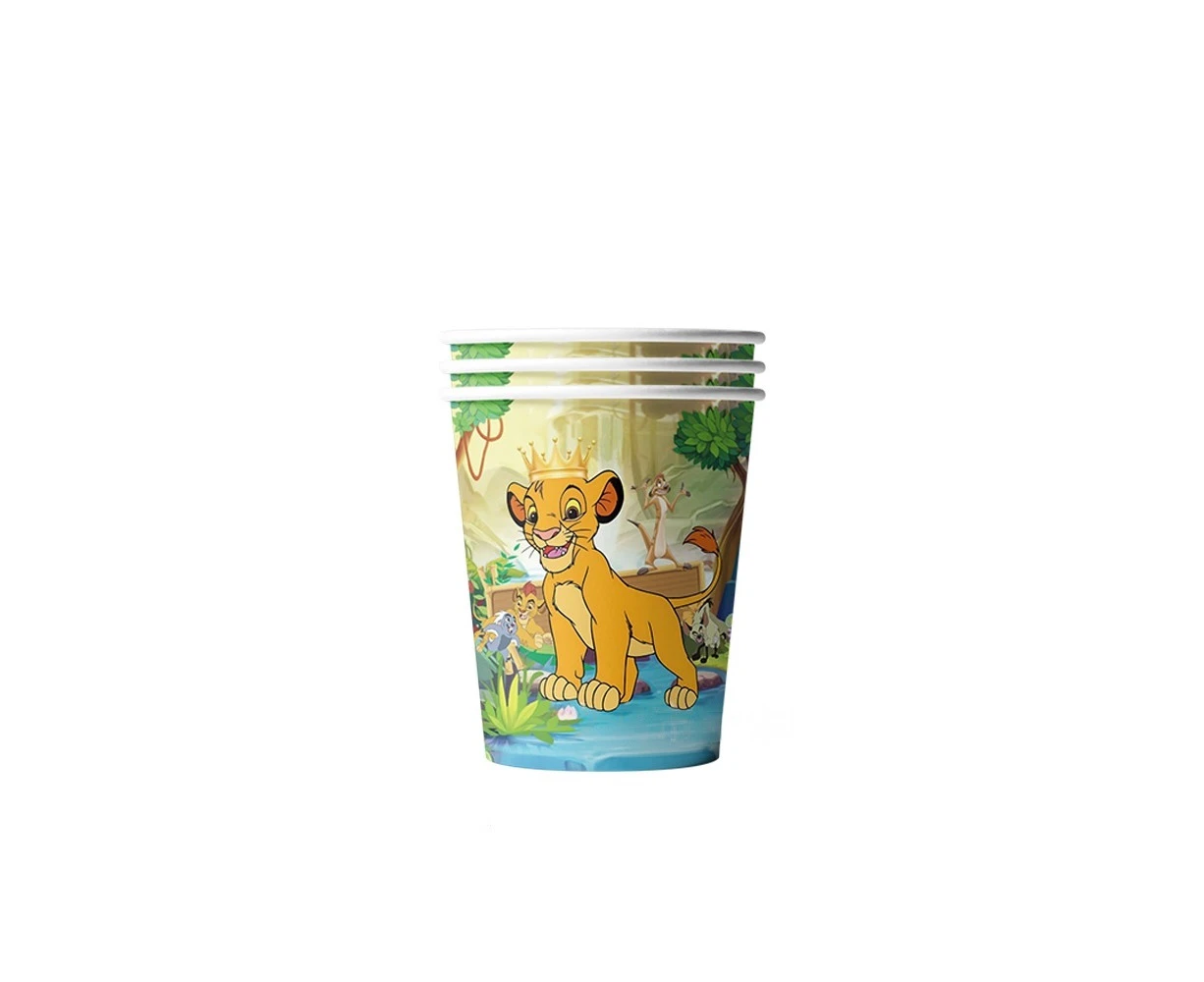 10PC Lion King Cups Birthday Decorations Party Supplies