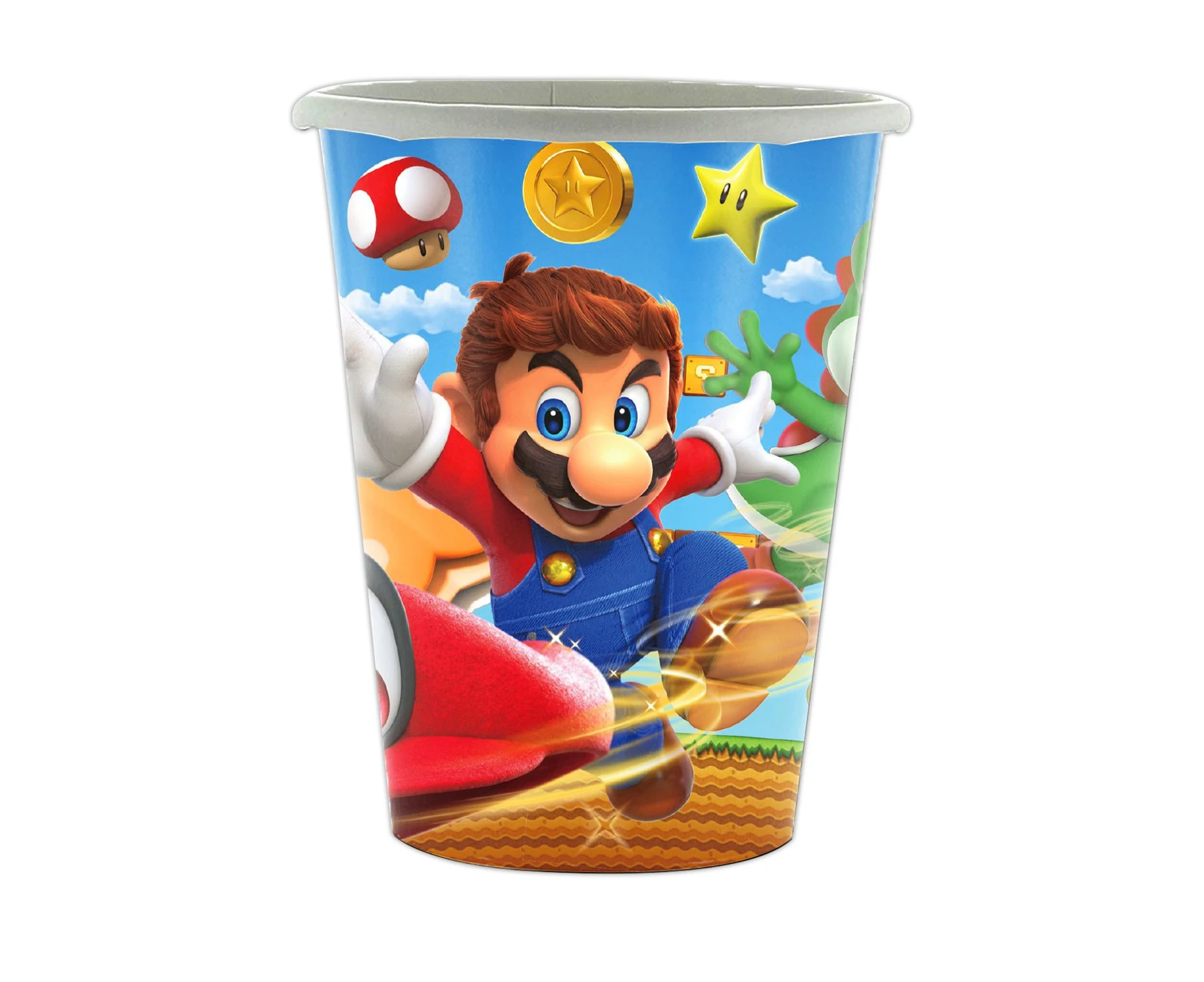 10PC Super Mario Cups Birthday Decorations Party Supplies