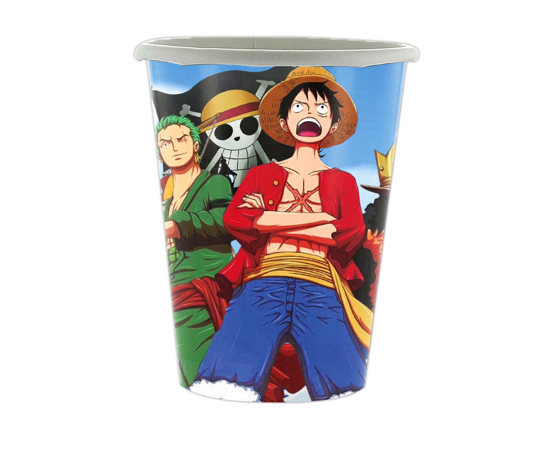 10PC One Piece Cups Birthday Decorations Party Supplies