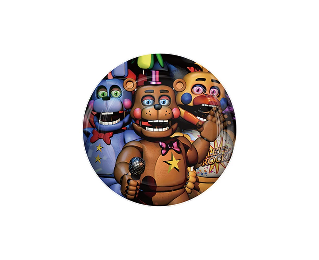 10PC Five Nights at Freddys Plates 9" Birthday Decorations Party Supplies