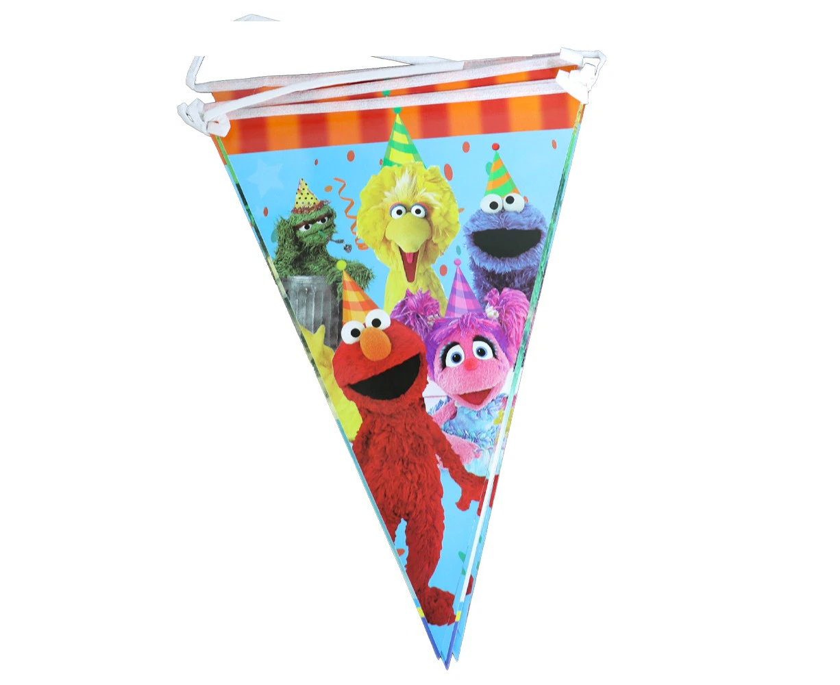 Sesame Street Bunting Banner Party Supplies Birthday Decoration