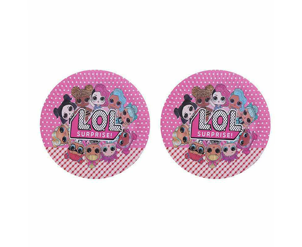 10PC LOL Surprise Plates 7" Birthday Decorations  Party Supplies