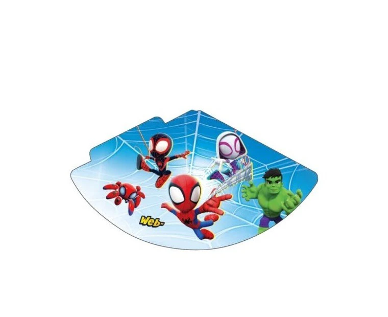 6PC Spidey and Friends Spiderman Party Hat Birthday Decorations Party Supplies