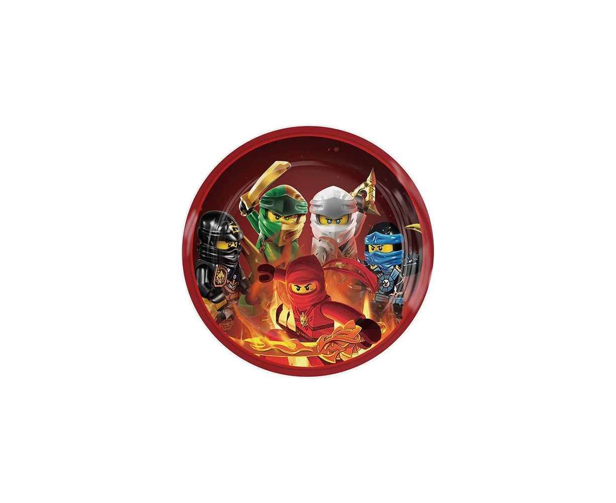 10PC Ninjago Plates 7" Birthday Decorations Party Supplies