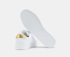 Tommy Hilfiger Women's Cupsole Sneakers - White/Gold