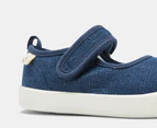 Walnut Melbourne Girls' Mary Jane Canvas Shoes - Denim