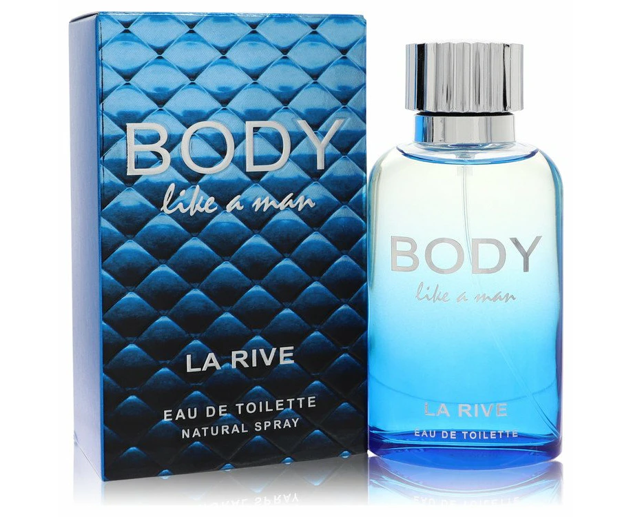 La Rive Body Like A Man by La Rive Eau De Toilette Spray 3 oz for Men