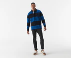 Tommy Hilfiger Men's Randall Stripe Rugby Jumper - Ultra Blue/Desert Sky