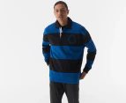 Tommy Hilfiger Men's Randall Stripe Rugby Jumper - Ultra Blue/Desert Sky