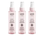 Nyx Professional Nyx Bare With Me Prime.set.refresh Multitasking Spray 130ml 3 Pack