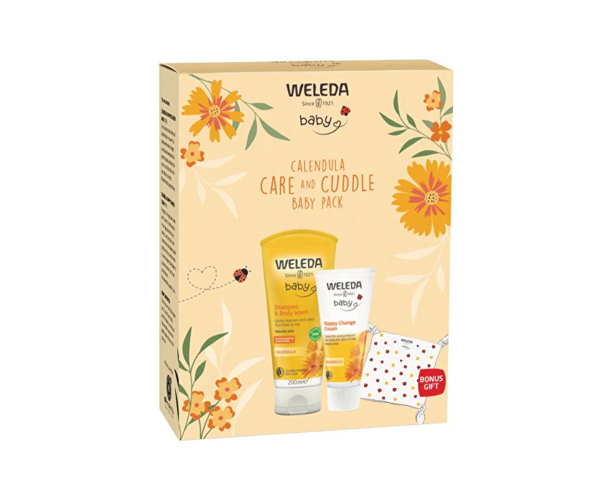 Weleda Baby Calendula Care and Cuddle Baby Pack