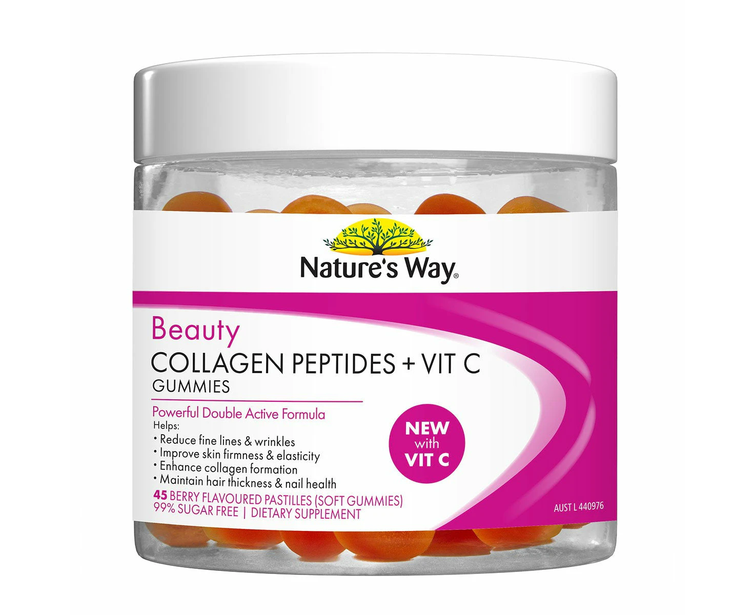 Nature's Way Beauty Collagen + Vitamin C Gummies 45