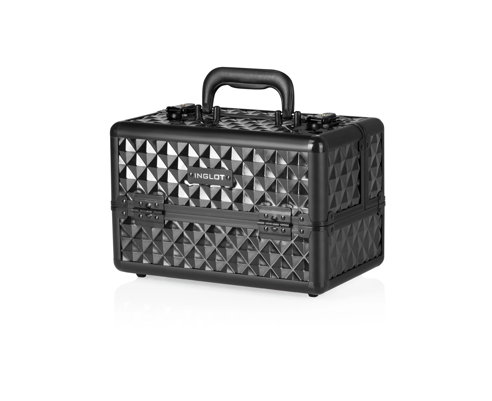 INGLOT COSMETICS MAKEUP CASE BLACK DIAMOND SML MB153A-S