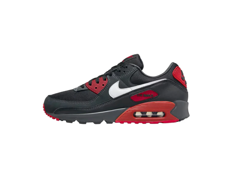 Mens Nike Air Max 90 Anthracite Mystic Red Athletic Shoes Catch