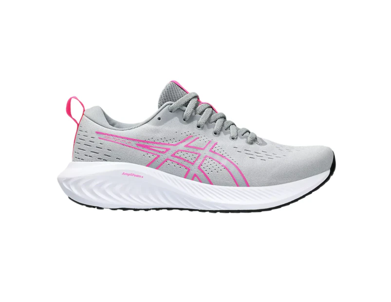 Womens Asics Gel-Excite 10 Piedmont Grey/ Hot Pink Athletic Running Shoes