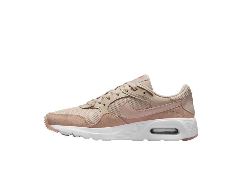 Womens Nike Air Max Sc Fossil Stone/ Pink Oxford Athletic Shoes