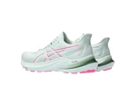 Womens Asics Gt-2000 12 Aqua/White Athletic Running Shoes - Aqua/White