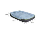 Pawz Pet Cooling Bed Sofa Mat Bolster Insect Prevention Summer S M L XL XXL Grey