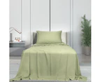 Dreamz Fitted Sheet Set Bamboo King Single Double Queen Charcoal Summer 4PCS