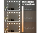 Embellir Makeup Mirror 80x58cm Hollywood Vanity with LED Light Tabletop Wall