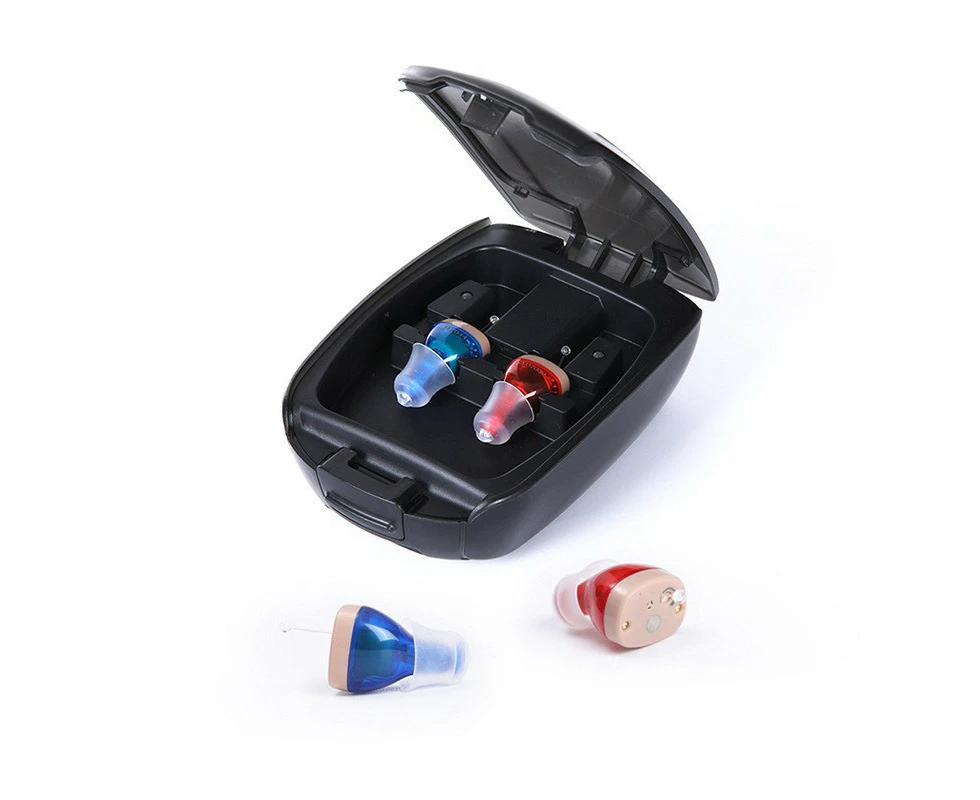 Invisible Rechargeable Hearing Aids Internal Ear Hearing Amplifier for Deaf Elderly