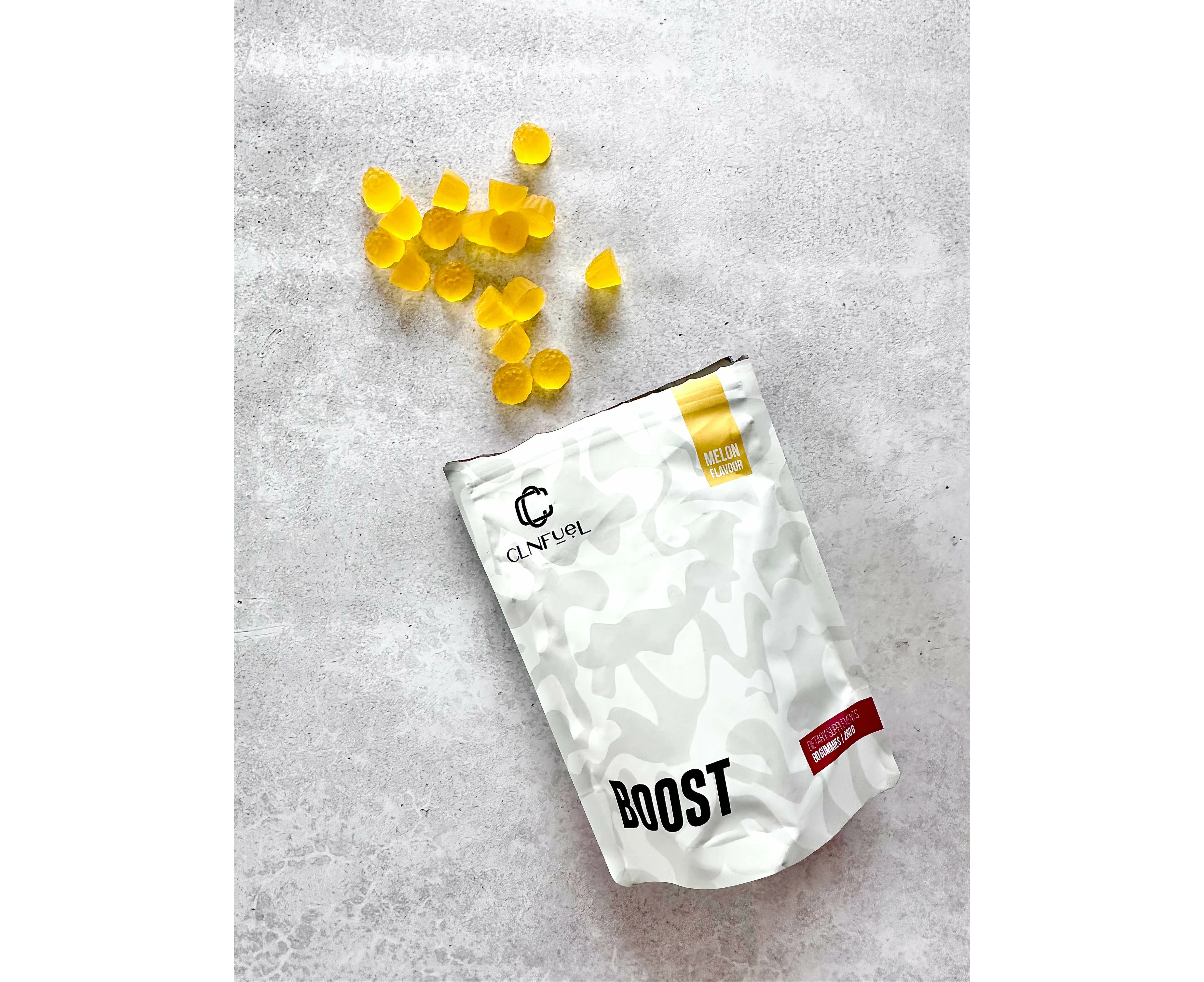 CLNFuel Pre-Workout Boost Gummies - Melon