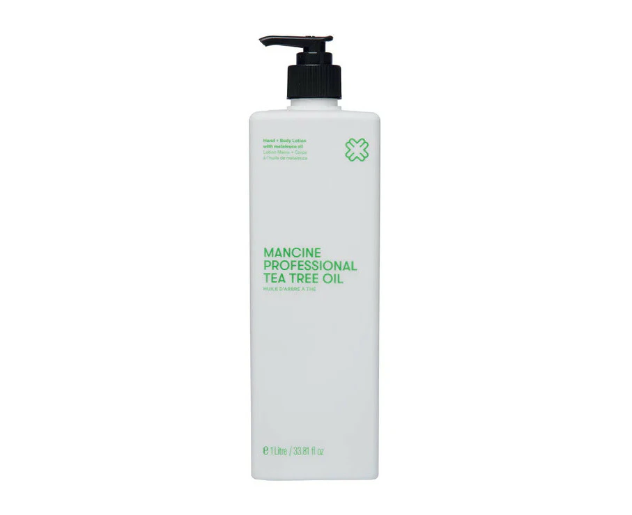 Mancine Hand & Body Lotion Tea Tree Oil 5% 1 Litre