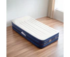 Weisshorn Air Mattress Single Inflatable Bed 46cm Air bed Grey