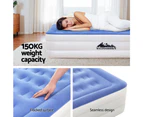 Weisshorn Air Mattress Single Inflatable Bed 46cm Cube Airbed