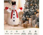 Jingle Jollys Christmas Lights 200 LED 175cm Fairy Light Snowman Decorations