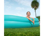 Bestway Kids Inflatable Family Pool with Center Console Cup Holder 218x218x48cm