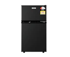 Devanti 80L Bar Fridge Mini Freezer Refrigerator Black