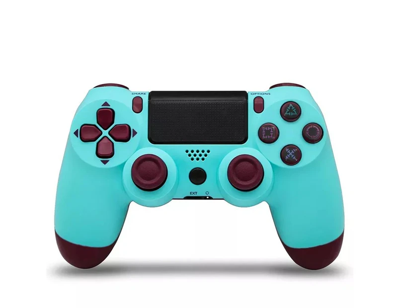 Bluetooth Controller -compatible Vibration Gamepad For PlayStation 4 Detroit Wireless Joystick For PS4 Games Console Berry Blue