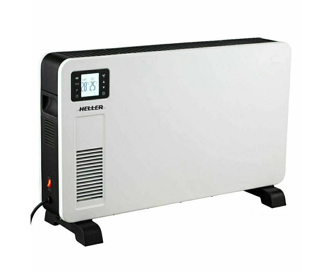 Heater Free Standing Portable Convection w/ Timer/WiFi 2300W Heller White - 75cm