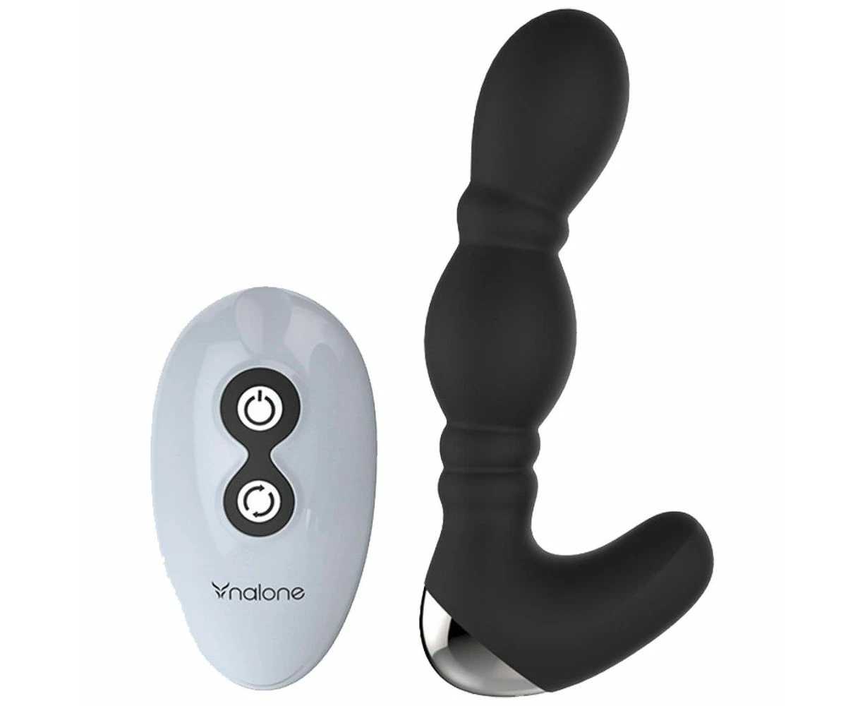 Dragon Black Prostate Massager Model X1 Men's Dual Stimulation Toy For Prostate And G Spot Sleek And Sensational