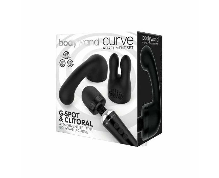 Bodywand Curve Accessory Black: The Ultimate Pleasure Enhancer For Clitoral And G Spot Stimulation