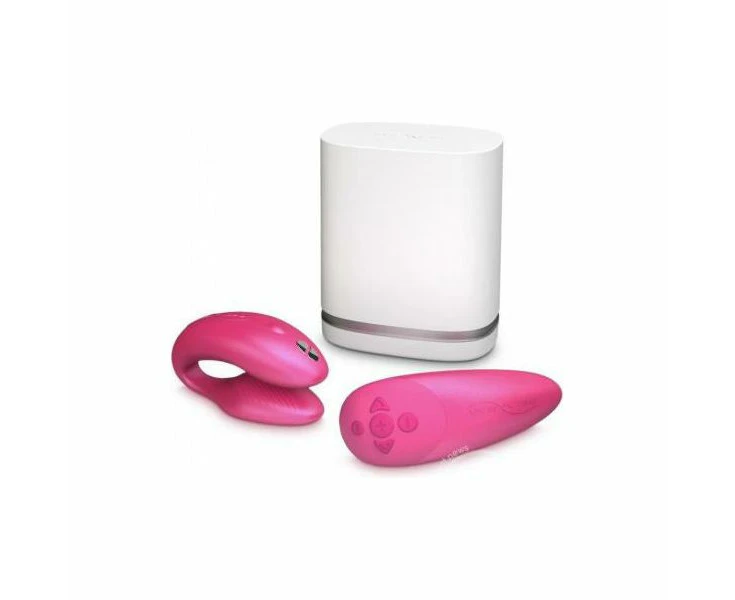 We Vibe Chorus Cosmic Pink Hands Free Couples Vibrator Model Wv Chorus