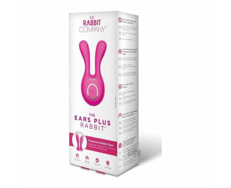 Hot Pink Ears Plus Rabbit Vibrator Model Epr 2021: The Ultimate Clitoral And Erogenous Stimulation Device For Women In Hot Pink