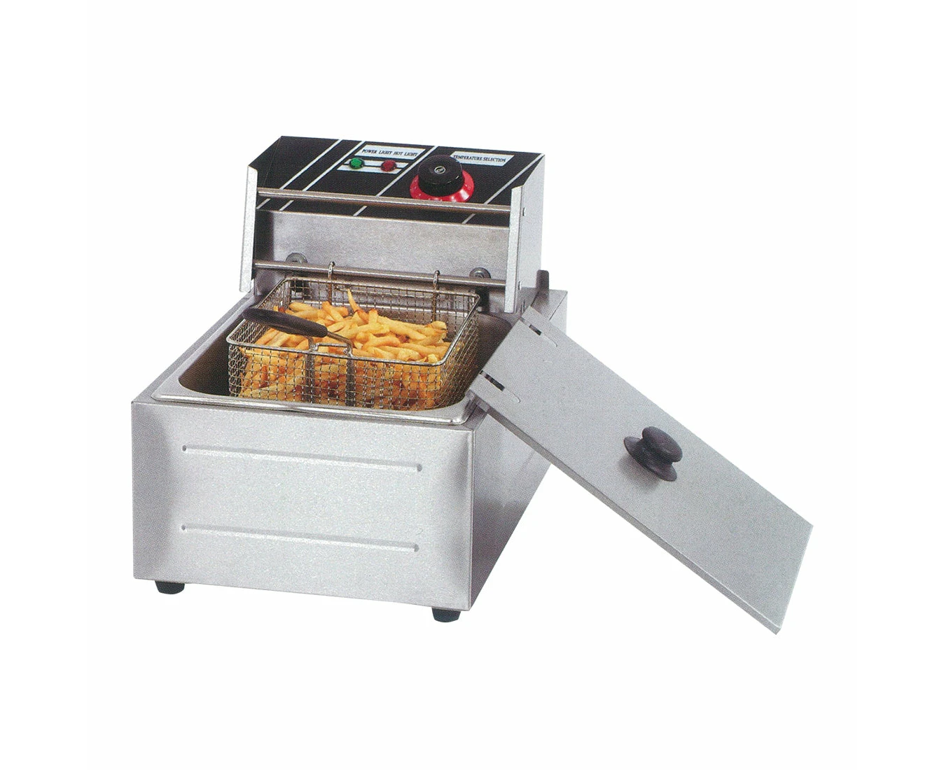 Electmax Single Tank Electric Fryer 2.4kw Tef 81kw