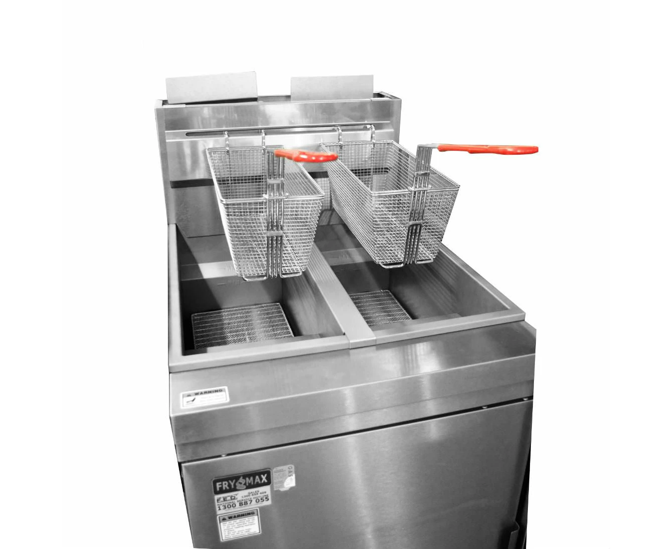 Rc400telpg Superfast Lpg Gas Tube Twin Vat Fryer