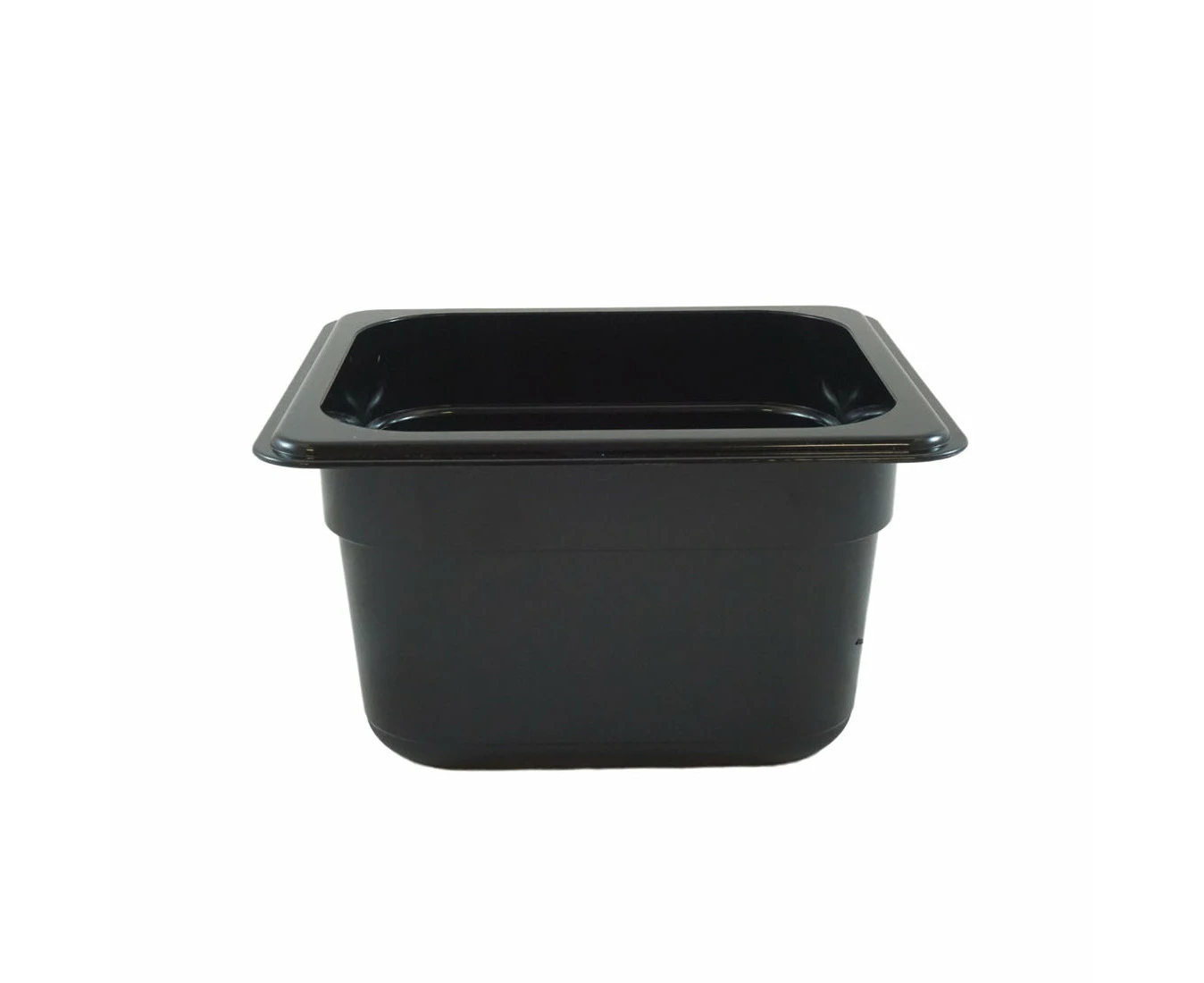 Food Tek Black Poly 1/6 X 100 Mm Gastronorm Pan Jw P164b