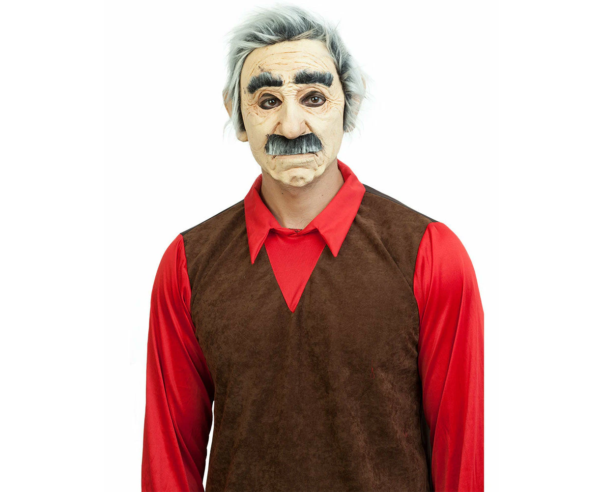 Cascarrabias Grumpy Old Man Latex Deluxe Mask