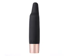 Maia Aspen USB Rechargeable Flickering Tip Vibrator - Black/Rose Gold