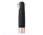 Maia Aspen USB Rechargeable Flickering Tip Vibrator - Black/Rose Gold