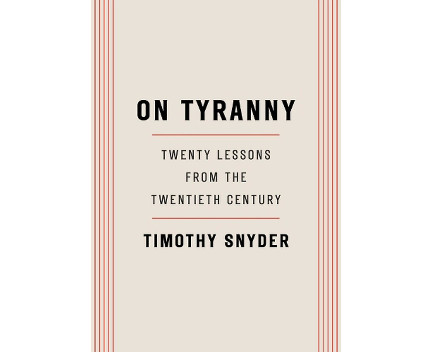 On Tyranny