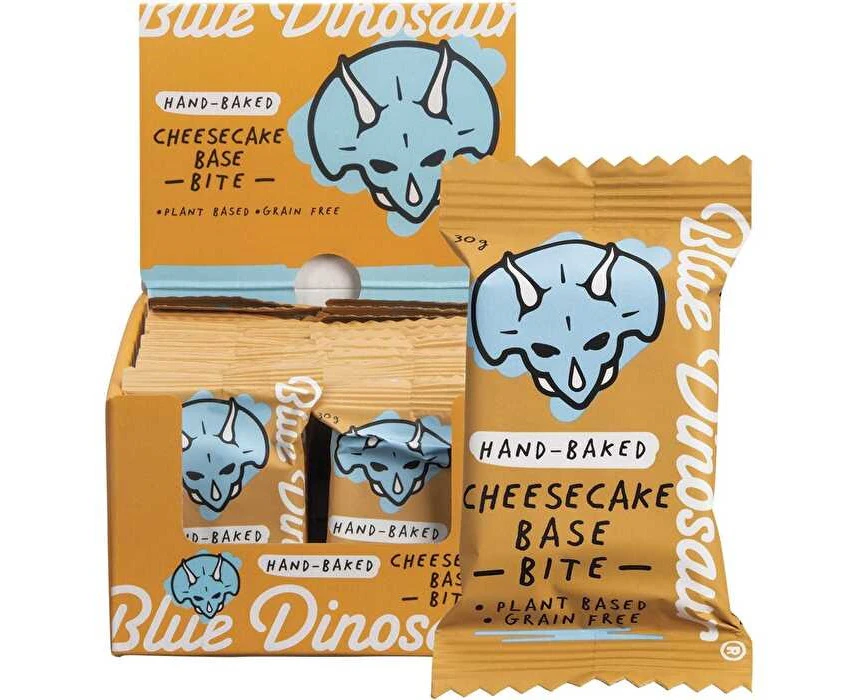 Blue Dinosaur HandBaked Bite Cheesecake Base 18x30g